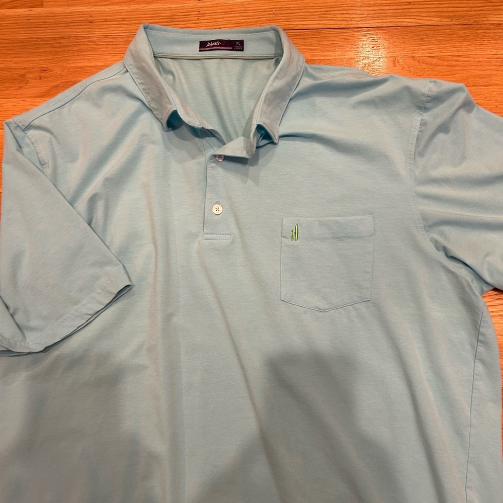 Johnnie-O Light Blue Top XL